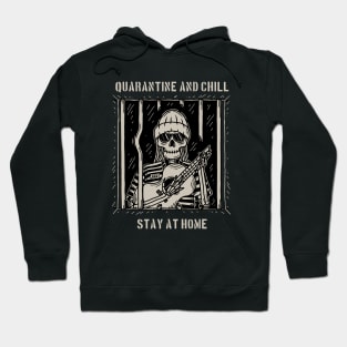 quarantine and chill Hoodie